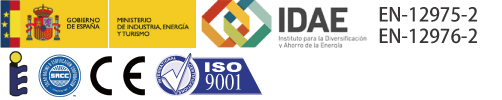 Solar Keymark,ISO9001,SRCC,CE　取得済